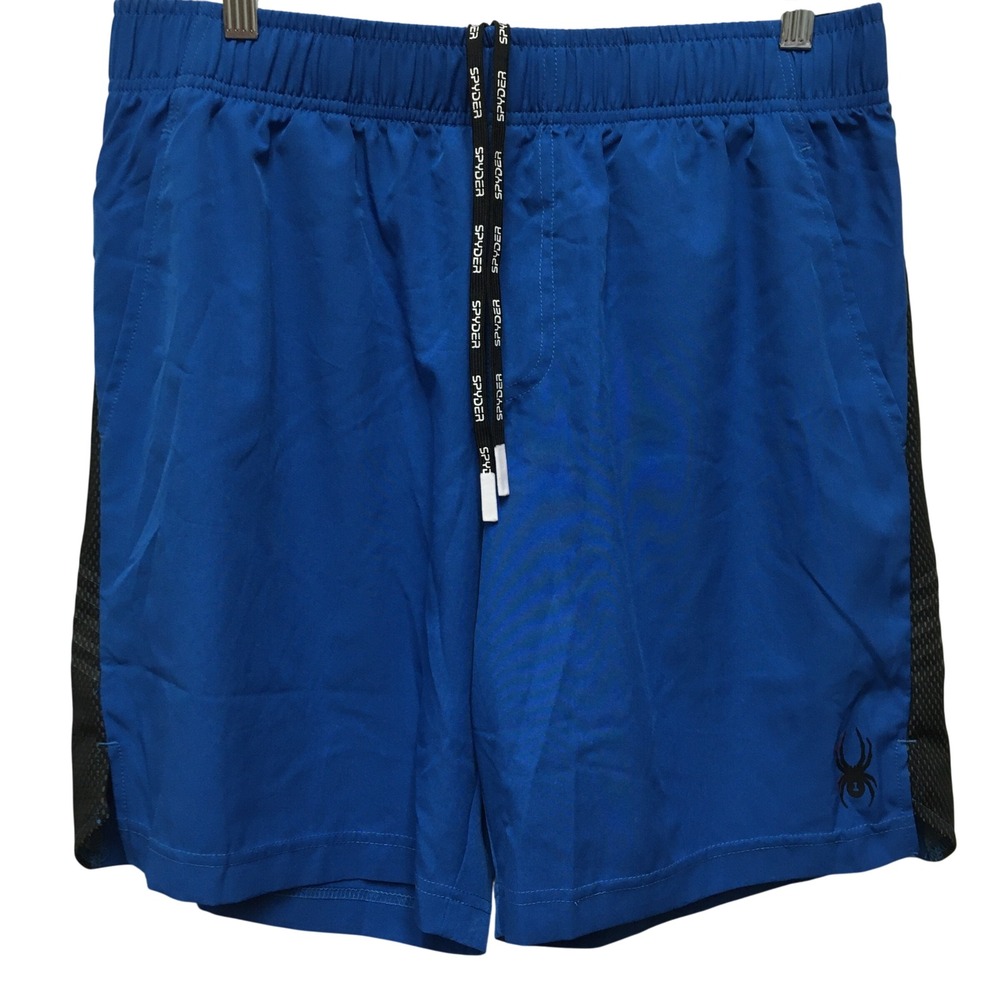 Spyder ProWeb Active Mesh Athletic Shorts Men's Medium Blue Gorpcore Sporty
